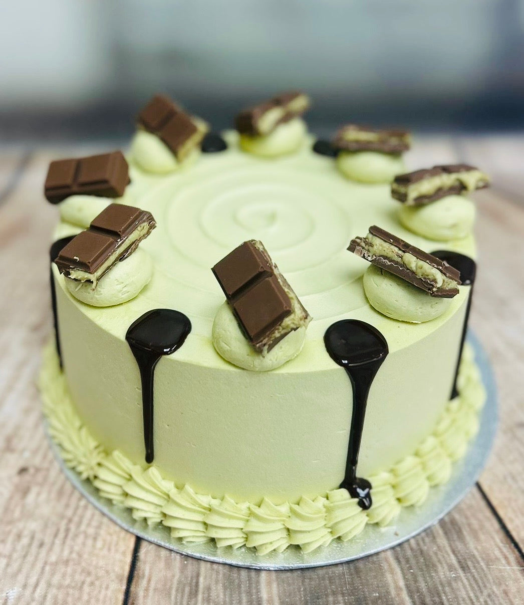 Dubai Chocolate Cake