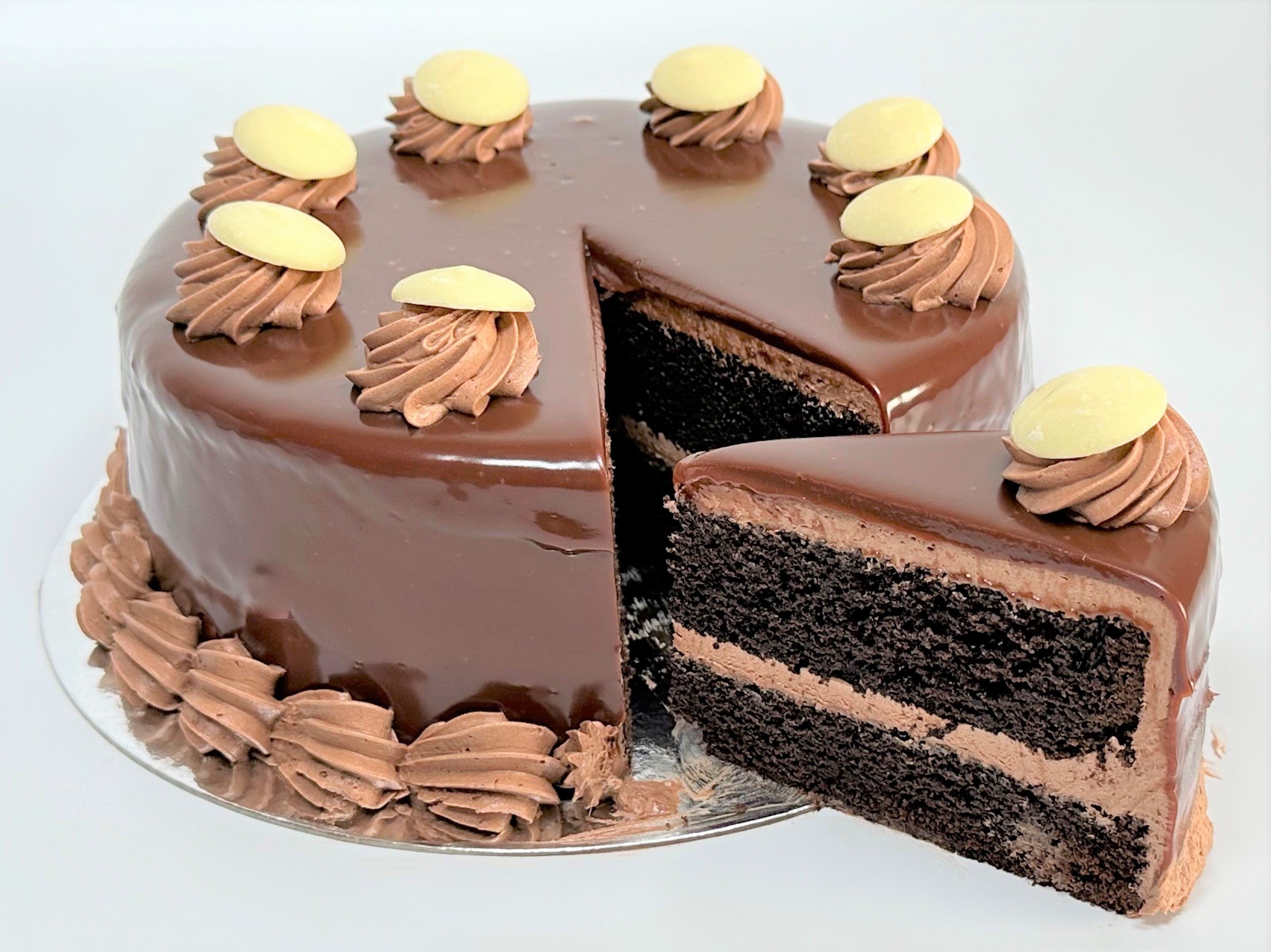 Chocolate Ganache Birthday Cake | Baked by Nataleen