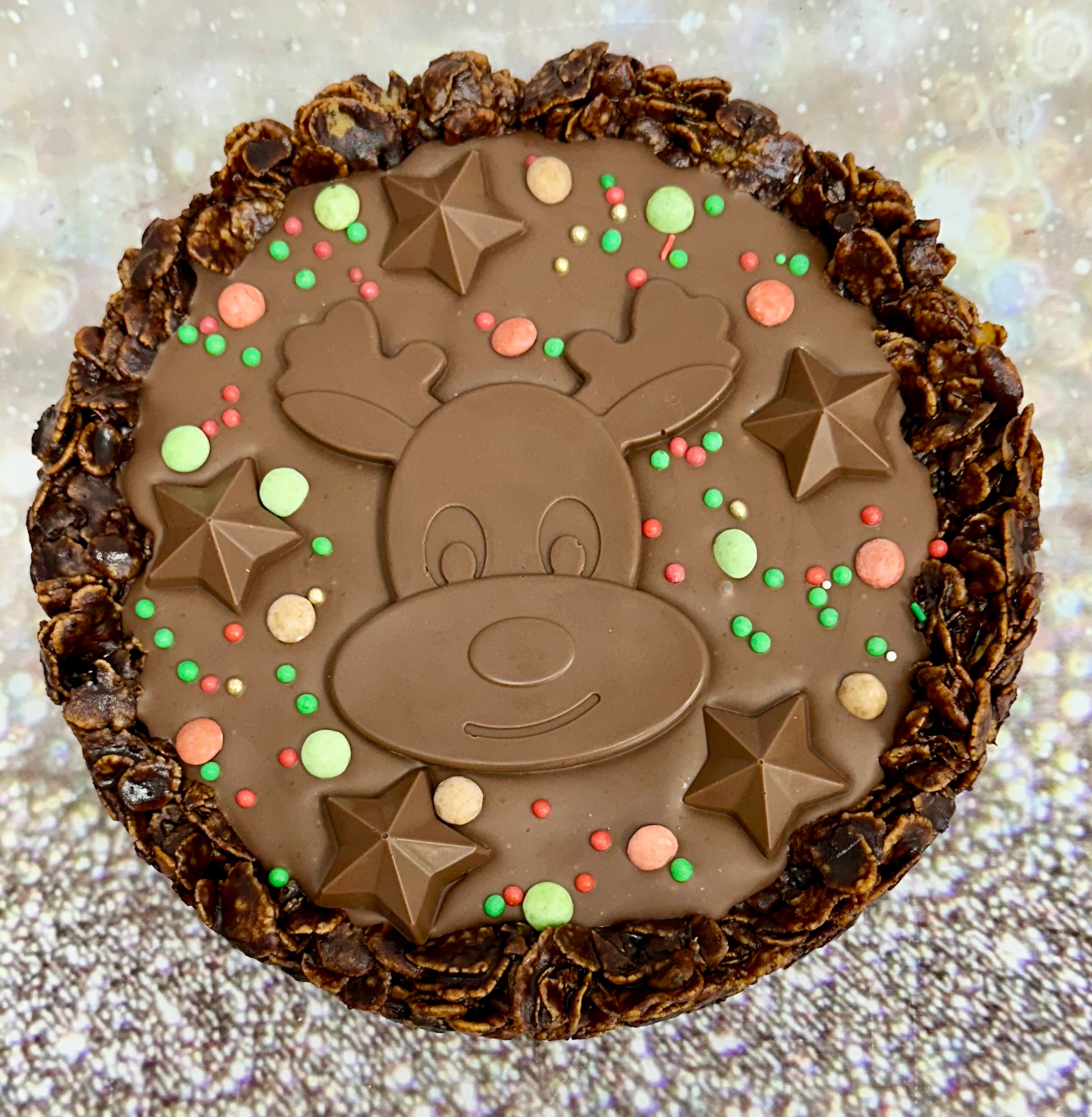 Christmas Cornflake Cake