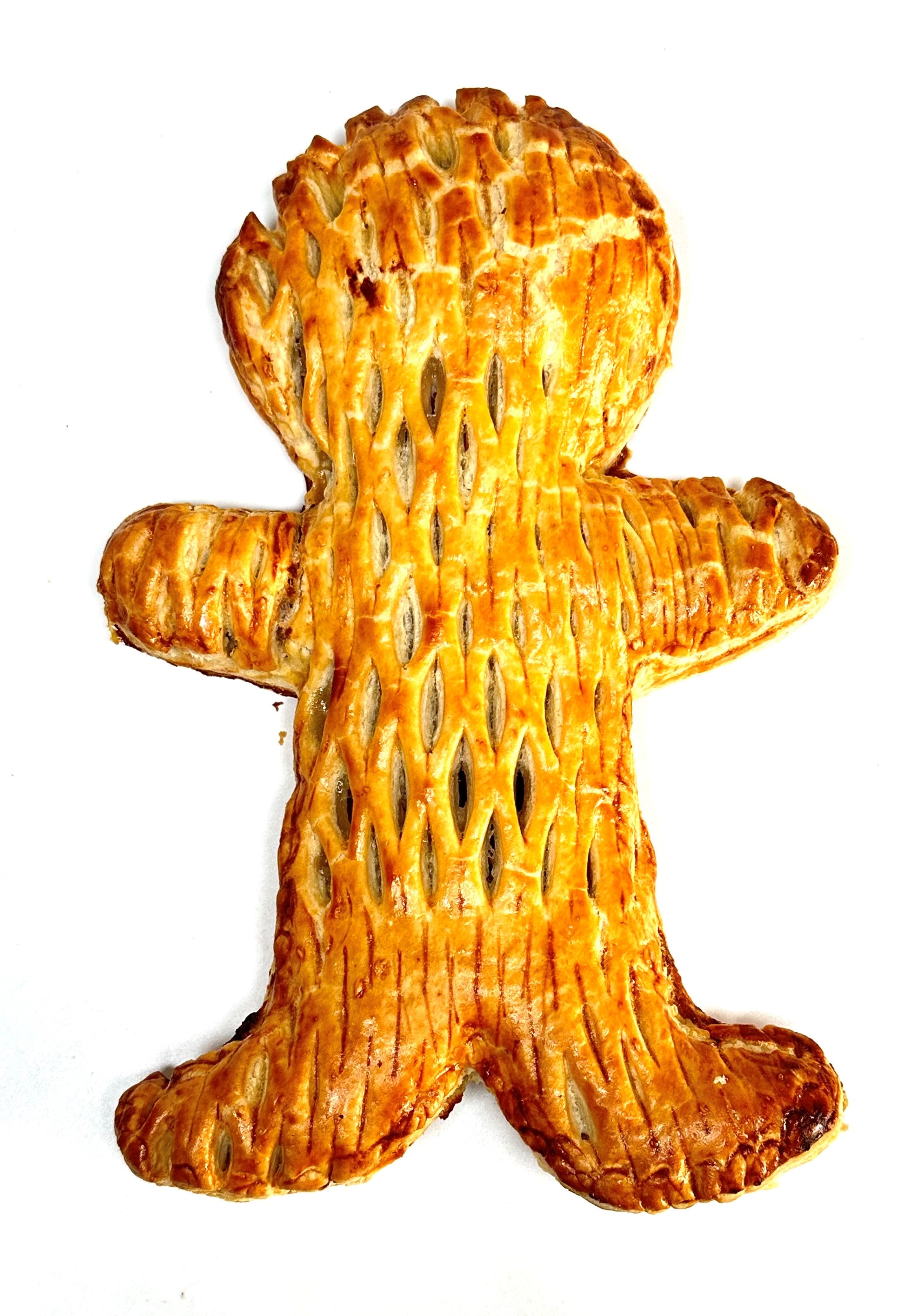 Gingerbread Shaped Sausage Roll