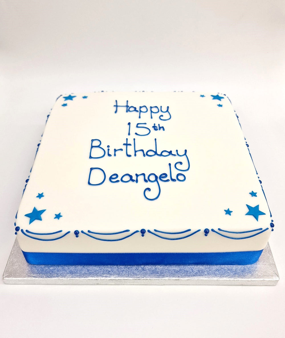 Iced Birthday Cake Truffles Bakers & Confectioners LTD