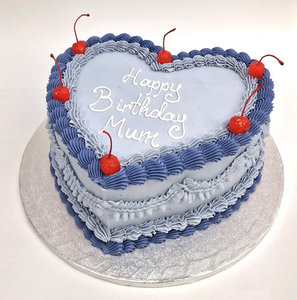 Vintage Heart Cake Truffles Bakers & Confectioners LTD