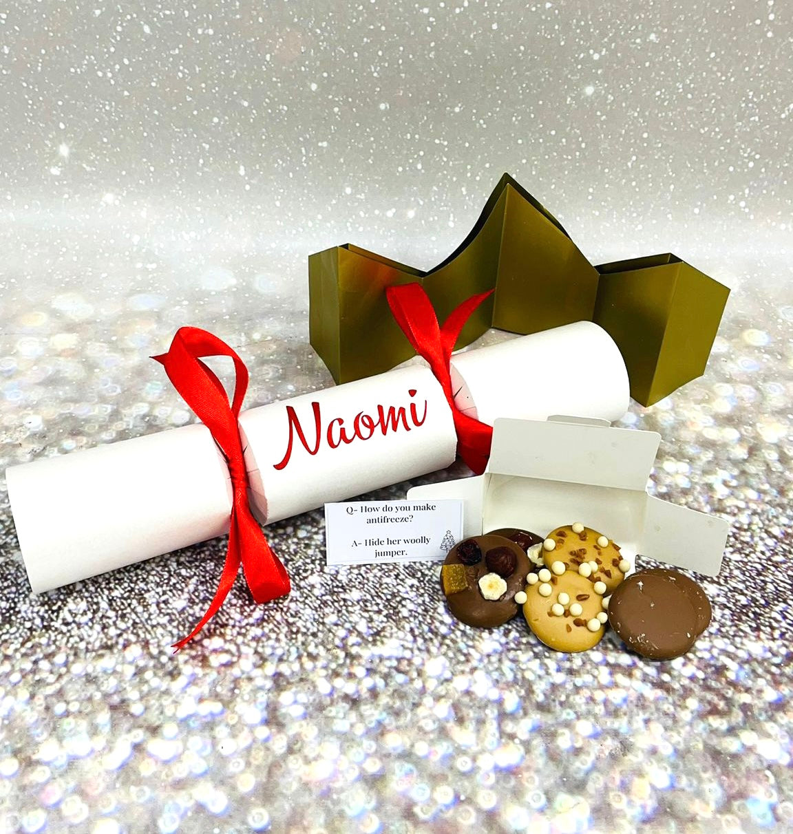 Luxury Personalised Christmas Cracker