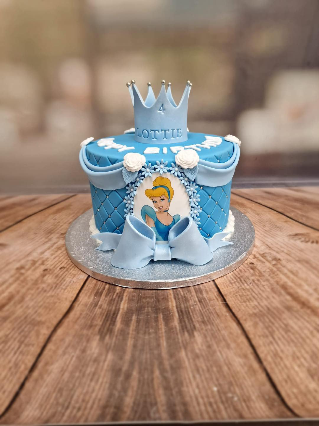Princess cake! Who is your favorite princess? This cake was vanilla/ strawberry and chocolate/chocolate. Topper and accessories made by… |  Instagram