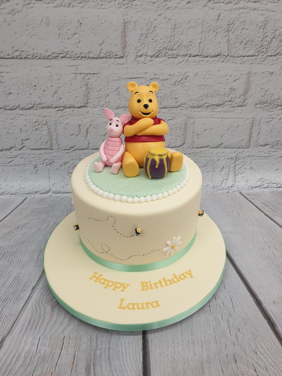 Winnie the pooh birthday cake